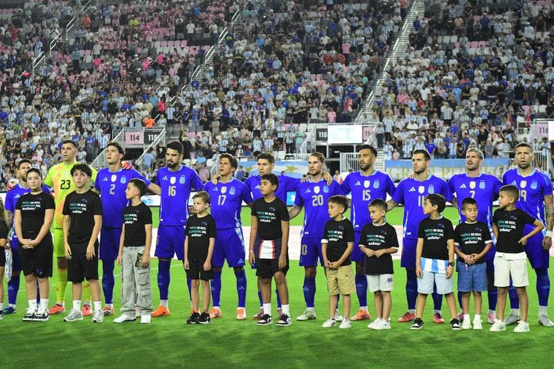 Football. International Friendly. Argentina - Puerto Rico. 14.10.2025