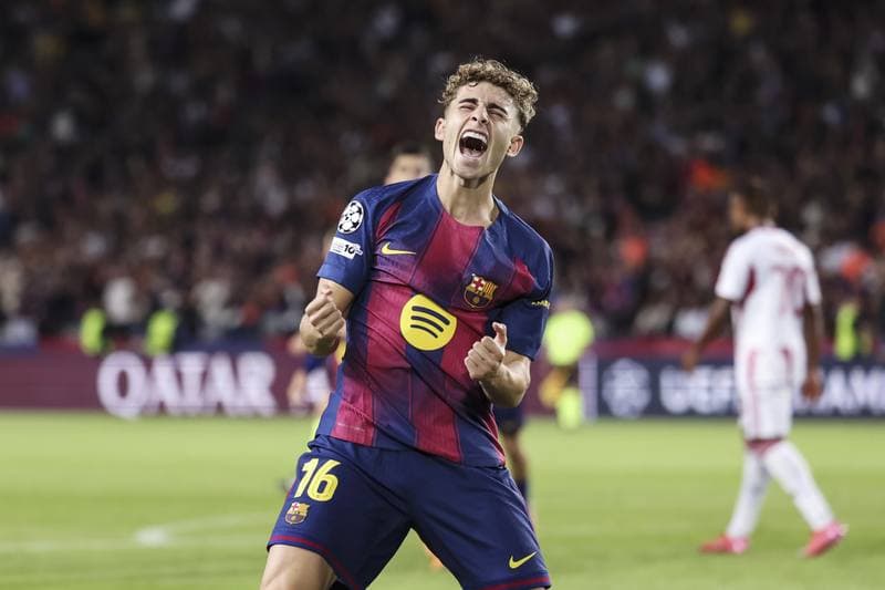 Football. UEFA Champions League. FC Barcelona - Olympiacos. 21.10.2025