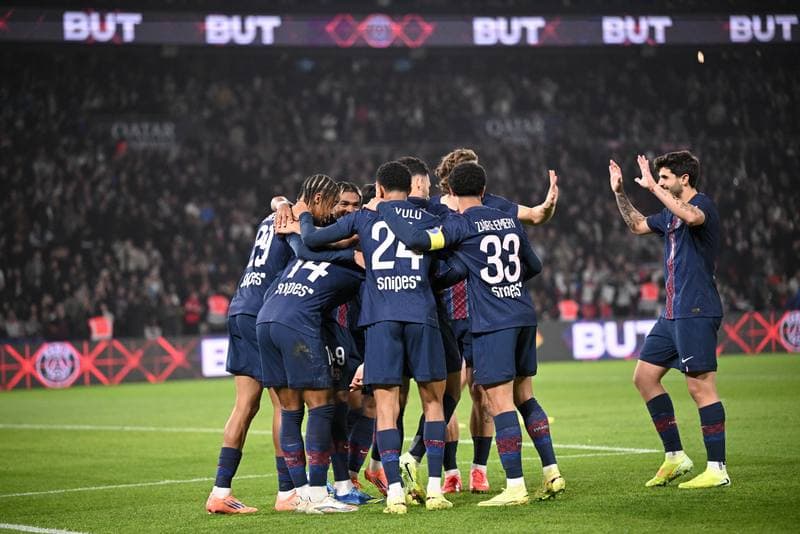 Football. Ligue 1. Paris Saint-Germain - RC Strasbourg Alsace. 17.10.2025