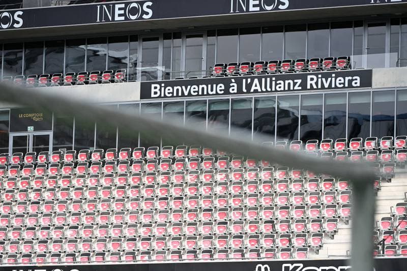 Football. Ligue 1 McDonald's. OGC Nice - Olympique Lyonnais. 18.10.2025