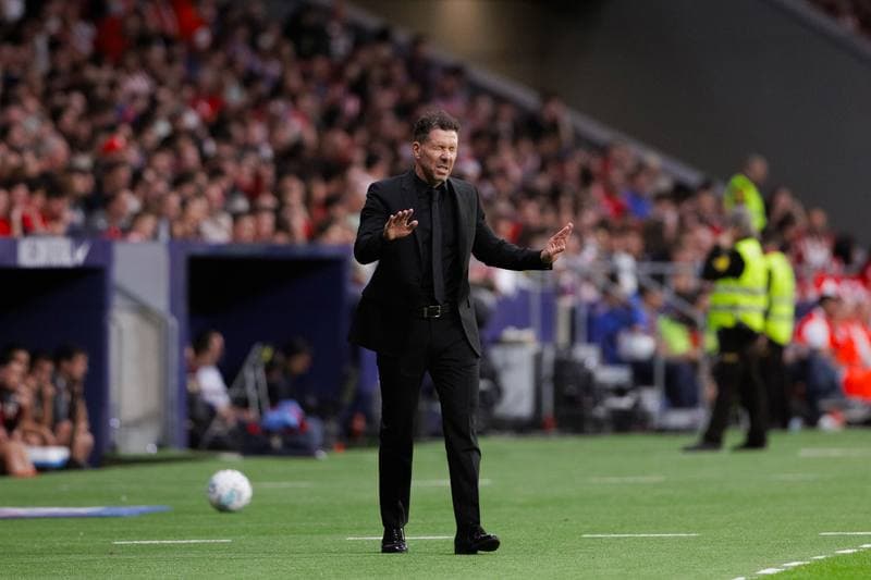 Football. La Liga. Atletico Madrid - Osasuna. 18.10.2025