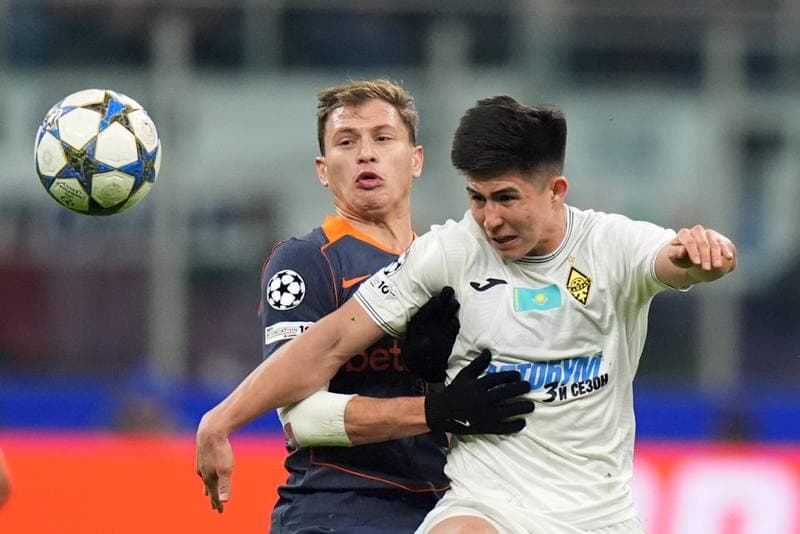 Football. UEFA Champions League. Inter - Kairat Almaty. 05.11.2025