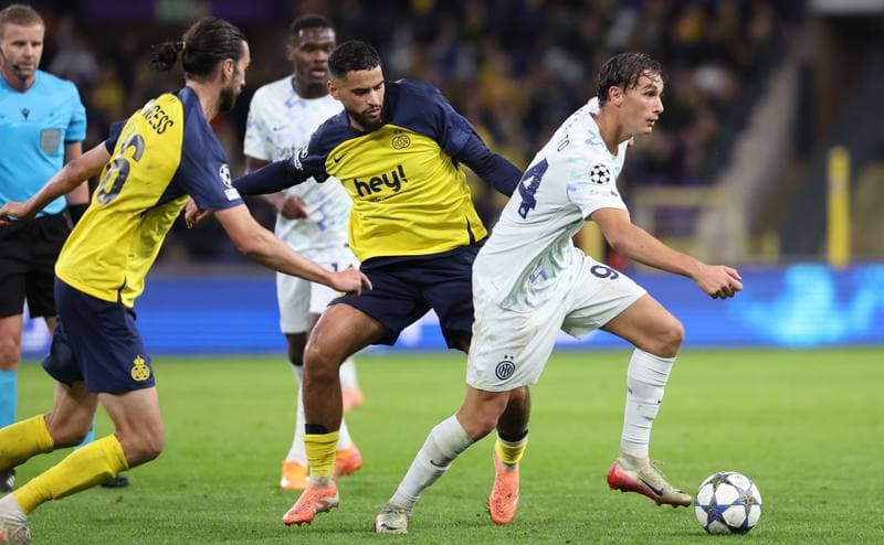 Football. UEFA Champions League. Royale Union Saint-Gilloise - Internazionale. 21.10.2025