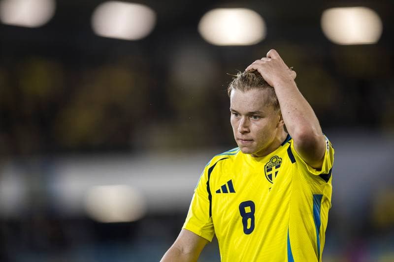 Football. FIFA World Cup Qualifier. Sweden - Kosovo. 13.10.2025