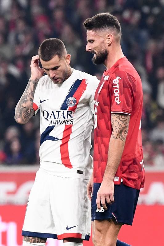 Football. Ligue 1. Lille OSC - Paris Saint-Germain. 05.10.2025