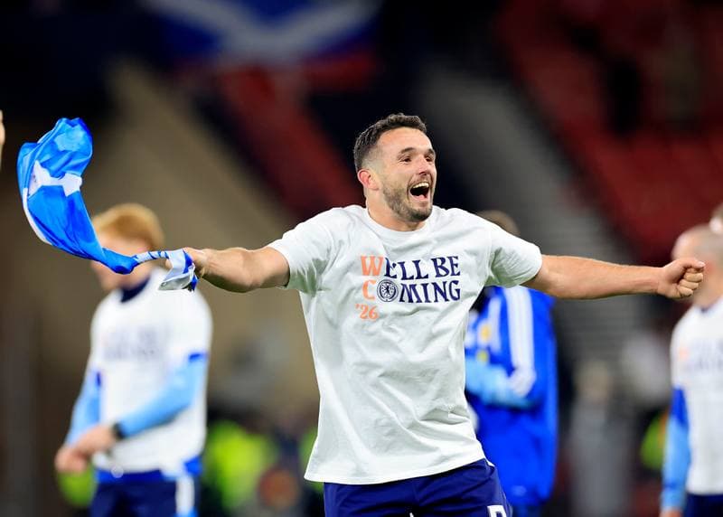 Football. 2026 FIFA World Cup Qualifiers. Scotland - Denmark. 18.11.2025