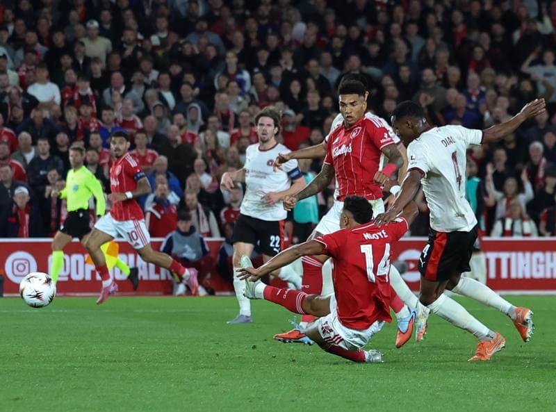 Football. UEFA Europa League. Nottingham Forest - FC Midtjylland. 02.10.2025