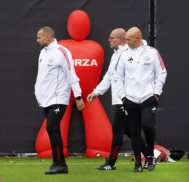 Football. Ajax. Training. 21.10.2025