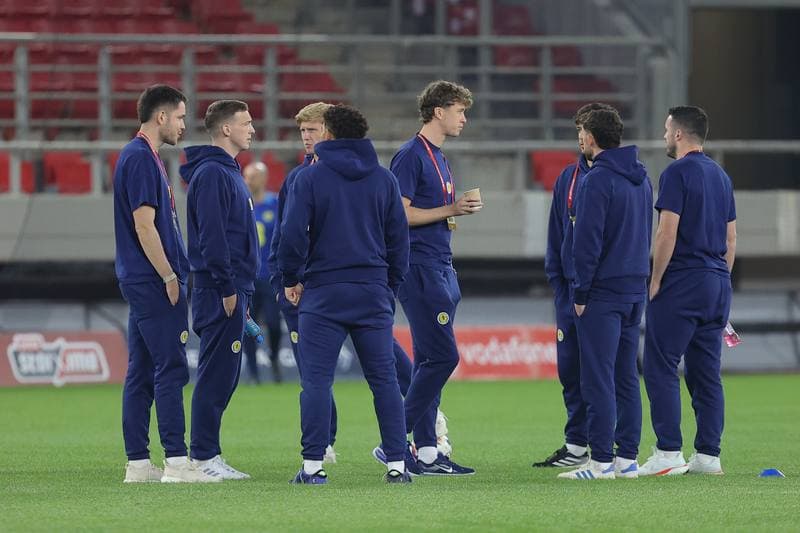 Football. 2026 FIFA World Cup Qualifiers. Greece - Scotland. 15.11.2025