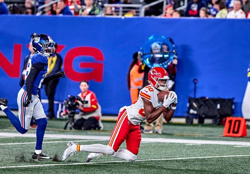 Football. NFL. Kansas City Chiefs - New York Giants. 21.09.2025