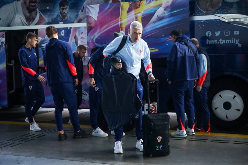 Football. Croatia. Press Conference. 08.10.2025