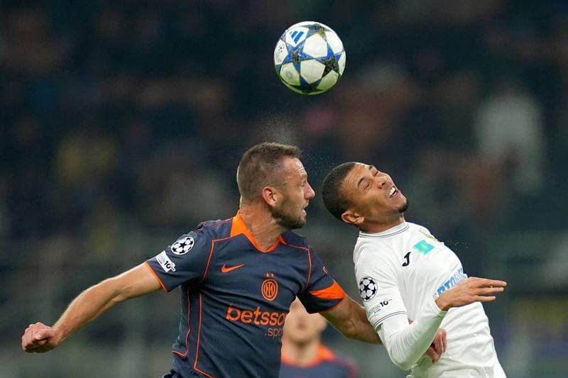 Football. UEFA Champions League. Inter - Kairat Almaty. 05.11.2025