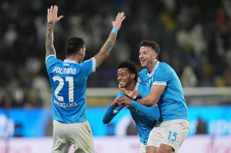 Football. EA Sports FC Supercup. Napoli - Bologna. 22.12.2025