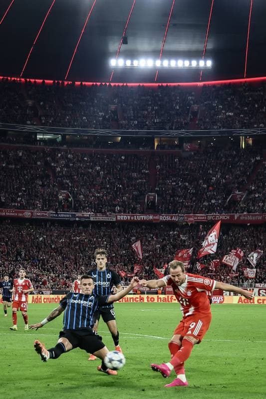 Football. UEFA Champions League. Bayern Munich - Club Brugge. 22.10.2025