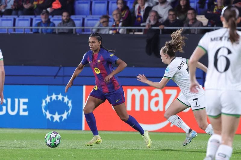 Football. UEFA Women's Champions League. Barcelona - OH Leuven. 12.11.2025