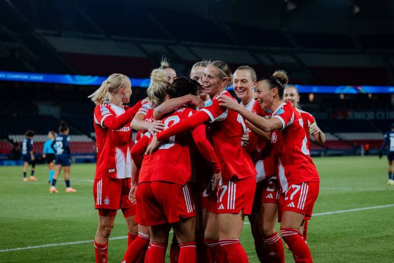 Football. UEFA Women's Champions League. Paris Saint-Germain - FC Bayern Munich. 16.03.2026