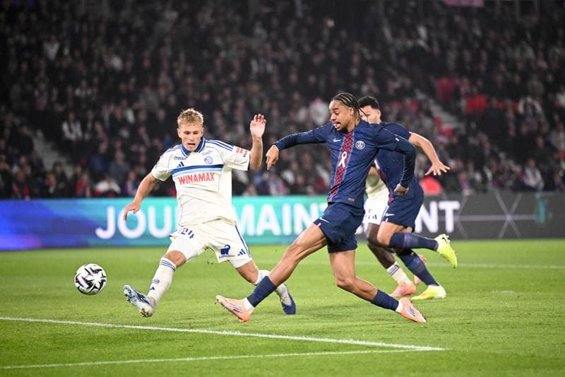 Football. Ligue 1. Paris Saint-Germain - RC Strasbourg Alsace. 17.10.2025