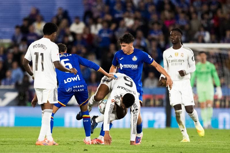 Football. La Liga. Real Madrid - Getafe. 19.10.2025