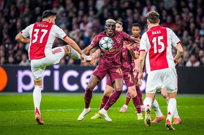 Football. UEFA Champions League. Ajax - Galatasaray. 05.11.2025