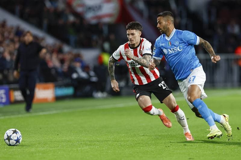 Football. UEFA Champions League. PSV Eindhoven - Napoli. 21.10.2025