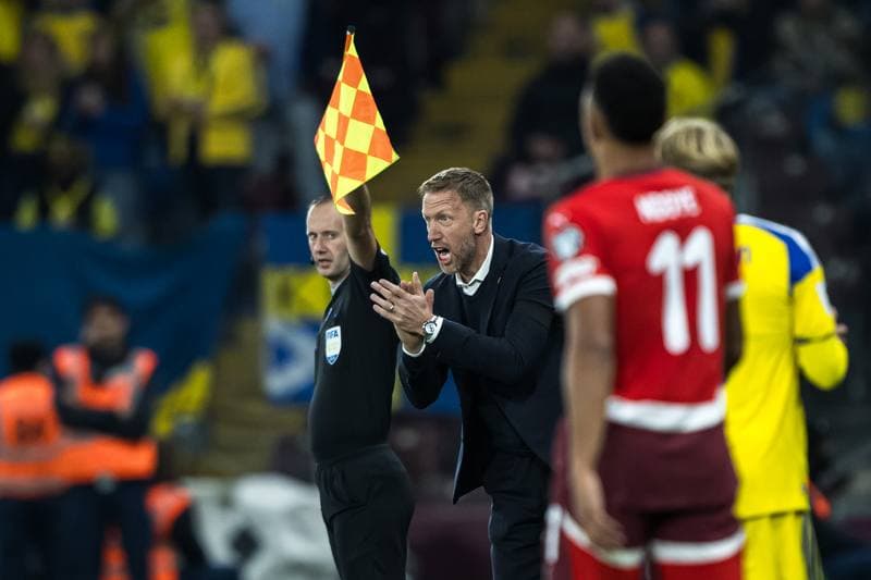 Football. FIFA World Cup Qualifier. Switzerland - Sweden. 15.11.2025