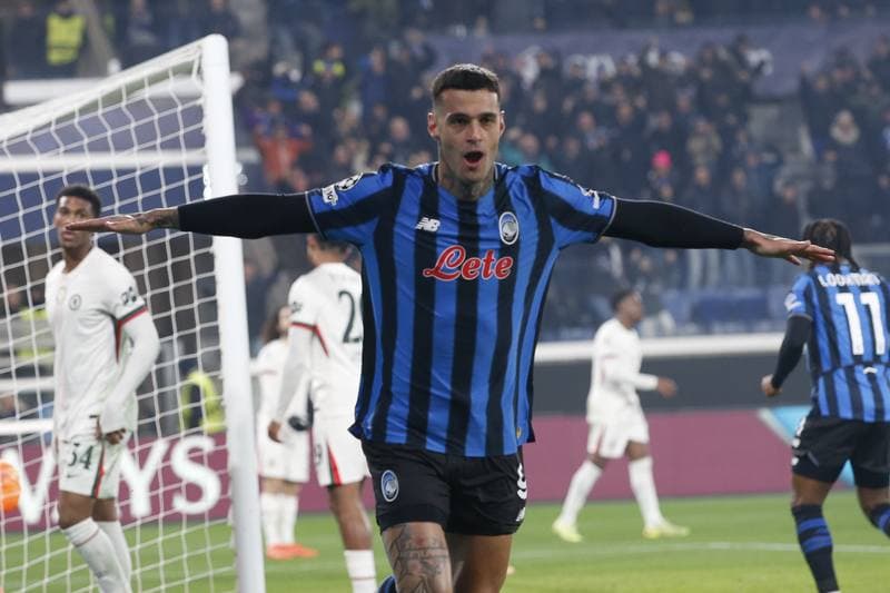 Football. UEFA Champions League. Atalanta BC - Chelsea FC. 06.12.2025