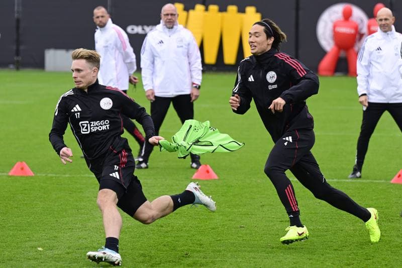Football. Ajax. Training. 21.10.2025