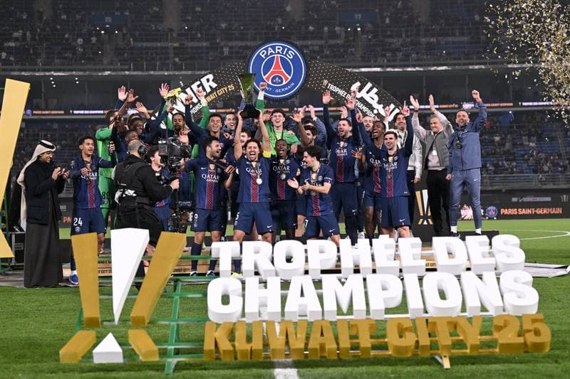 Football. Trophee des Champions. Paris Saint-Germain - Olympique de Marseille. 08.01.2026