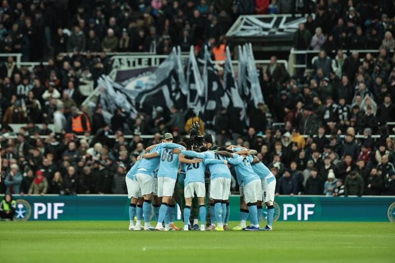 Football. Carabao Cup Semi-Final. Newcastle United - Manchester City. 13.01.2026