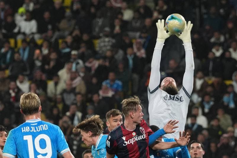 Football. EA Sports FC Supercup. Napoli - Bologna. 22.12.2025