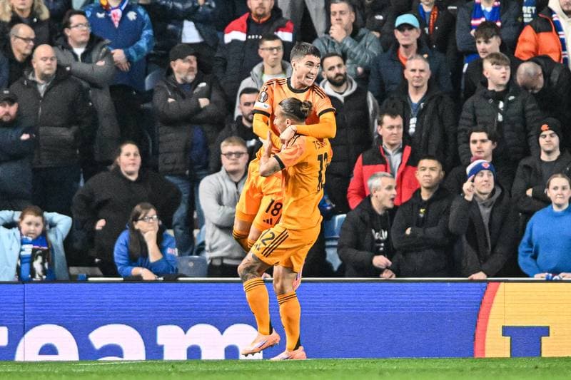 Football. UEFA Europa League. Rangers - A.S. Roma. 06.11.2025