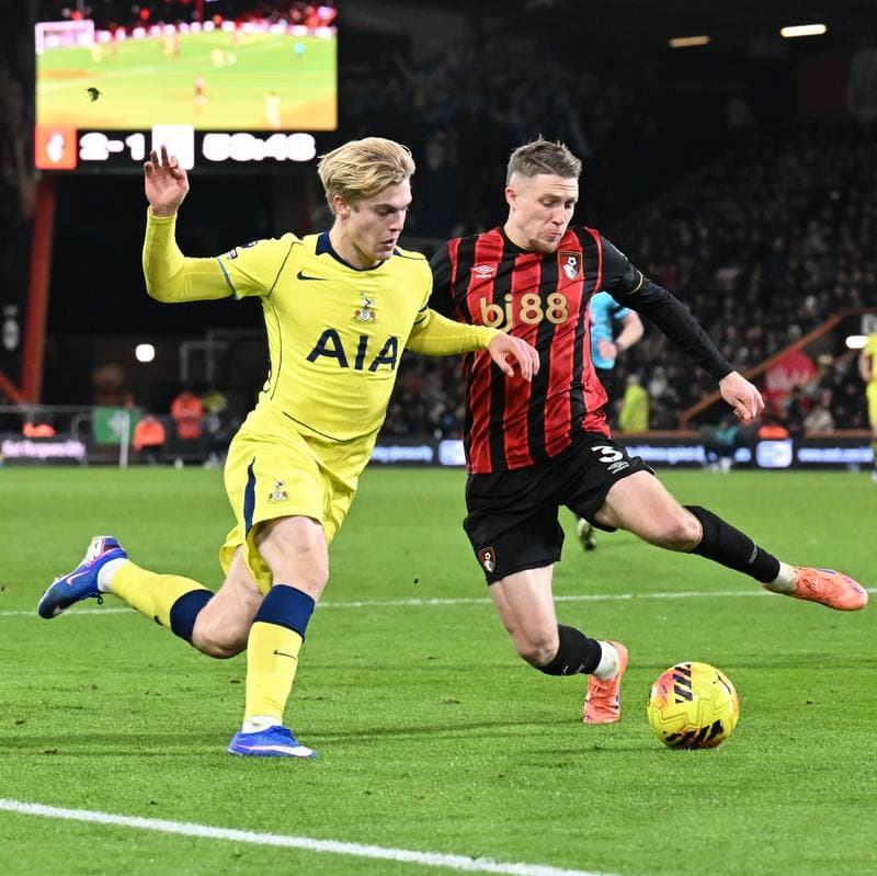 Football. Premier League. AFC Bournemouth - Tottenham Hotspur. 07.01.2026