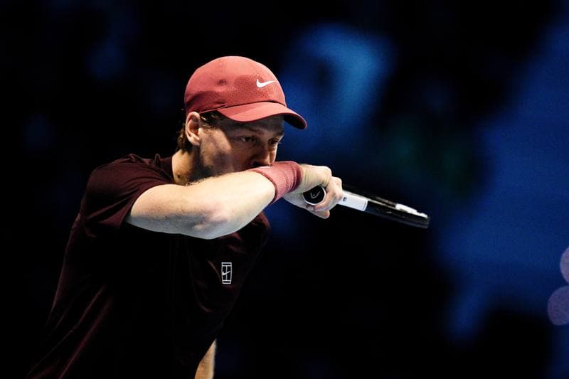Tennis. ATP Finals. Jannik Sinner - Felix Auger-Aliassime. 10.11.2025