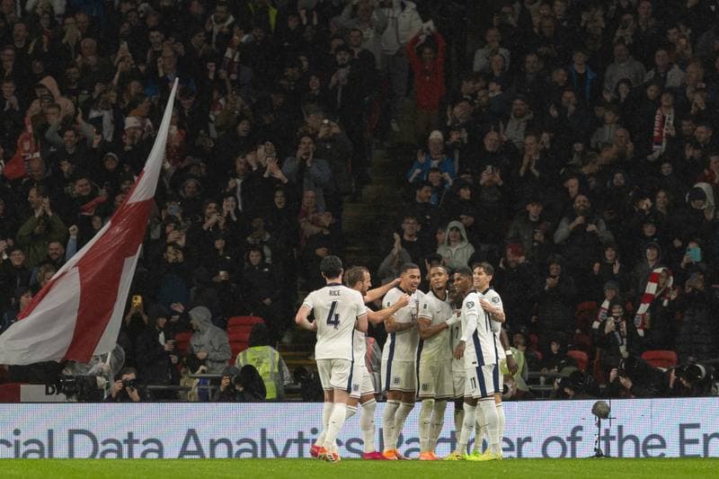 Football. UEFA European Qualifiers. England - Serbia. 13.11.2025