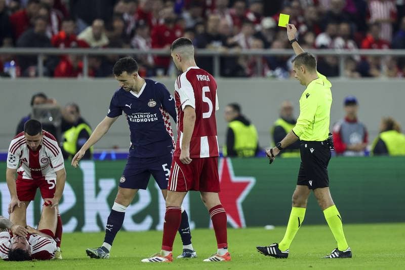 Football. UEFA Champions League. Olympiacos - PSV Eindhoven. 04.11.2025