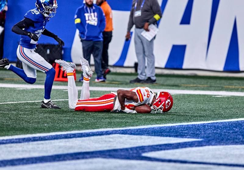 Football. NFL. Kansas City Chiefs - New York Giants. 21.09.2025