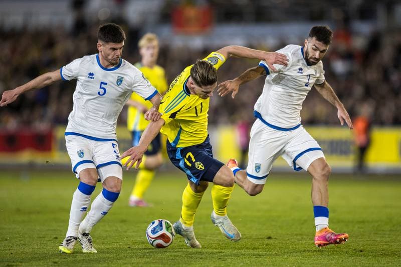 Football. FIFA World Cup Qualifier. Sweden - Kosovo. 13.10.2025