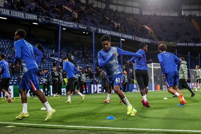 Football. UEFA Champions League. Chelsea - Ajax. 22.10.2025