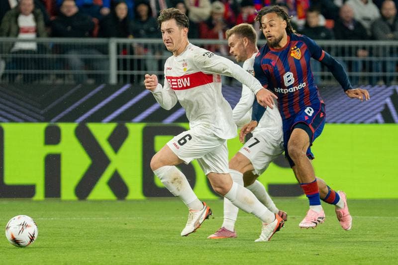 Football. UEFA Europa League. FC Basel 1893 - VfB Stuttgart. 02.10.2025