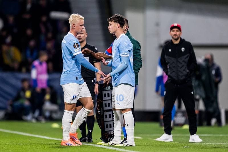 Football. UEFA Europa League. Viktoria Plzen - MalmA FF. 02.10.2025