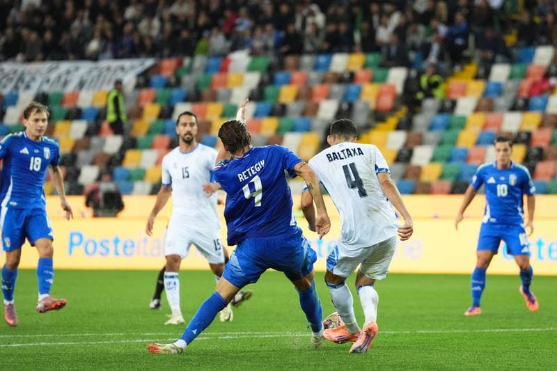 Football. 2026 FIFA World Cup Qualifiers. Italy - Israel. 14.10.2025