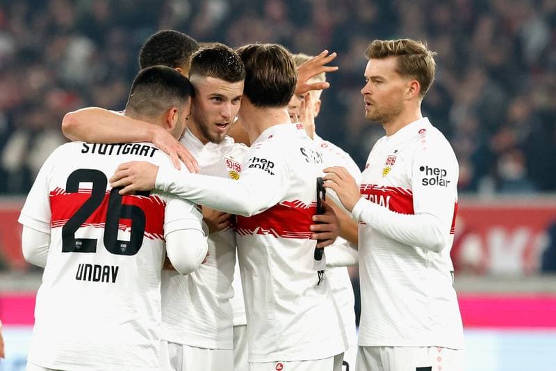 Football. Bundesliga. VfB Stuttgart - Eintracht Frankfurt. 13.01.2026