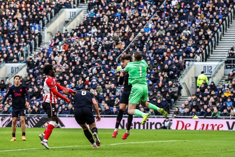 Football. Emirates FA Cup. Everton - Sunderland. 10.01.2026