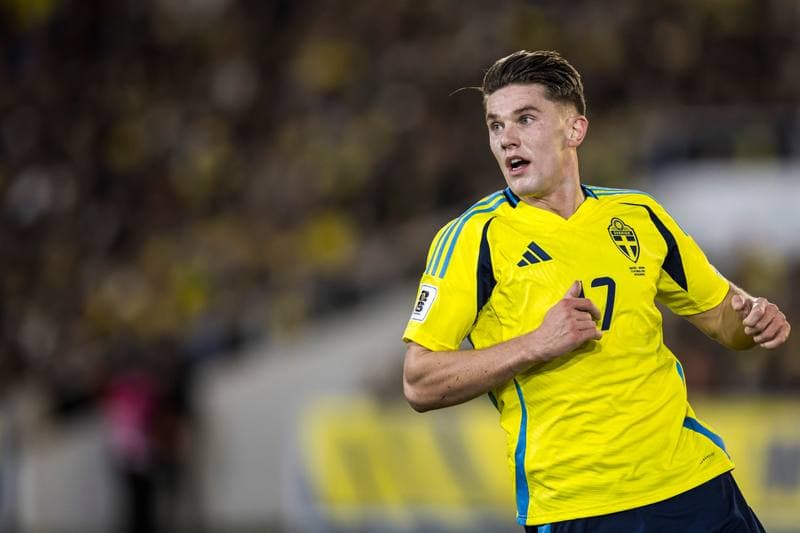 Football. FIFA World Cup Qualifier. Sweden - Kosovo. 13.10.2025
