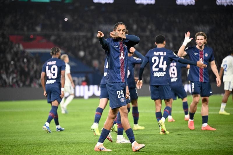 Football. Ligue 1. Paris Saint-Germain - RC Strasbourg Alsace. 17.10.2025