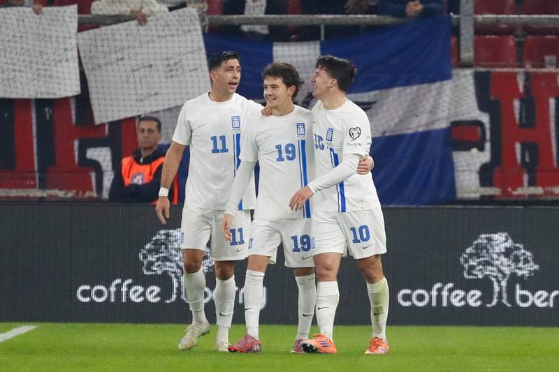 Football. 2026 FIFA World Cup Qualifiers. Greece - Scotland. 15.11.2025