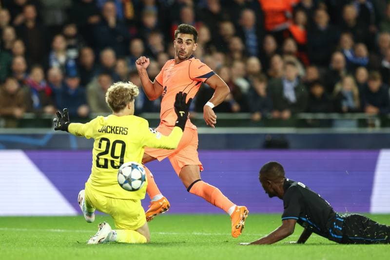 Football. UEFA Champions League. Club Brugge - Barcelona. 05.11.2025