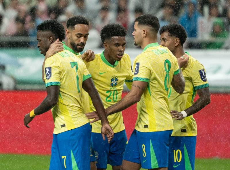 Football. Friendly Match. South Korea - Brazil. 10.10.2025