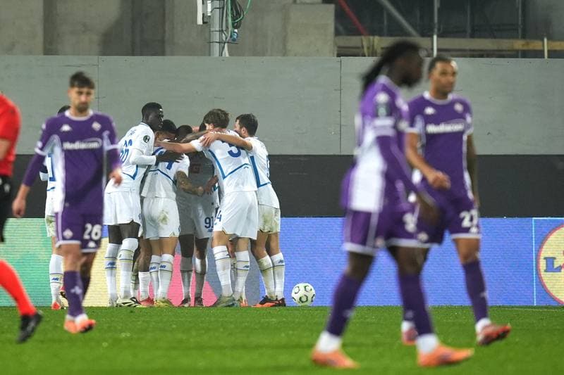 Football. UEFA Conference League. Fiorentina - Dynamo Kyiv. 11.12.2025