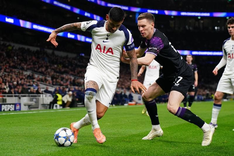 Football. UEFA Champions League. Tottenham Hotspur - Slavia Prague. 09.12.2025